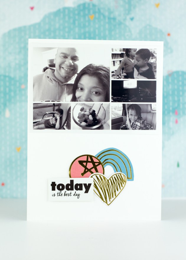 Tyra Babington Clique Kits April Mini Today Mini Layout