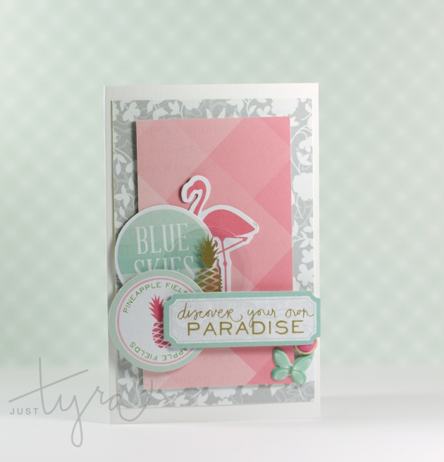 Paradise Greeting Card_JustTyra Aug2015