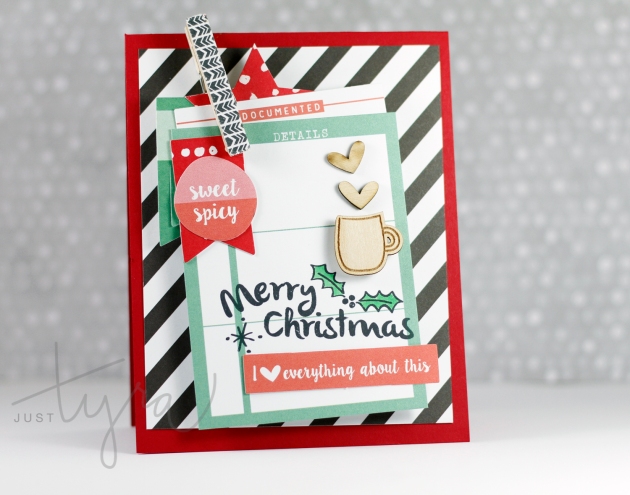 Merry Christmas 2015 Card Elles Studio JustTyra